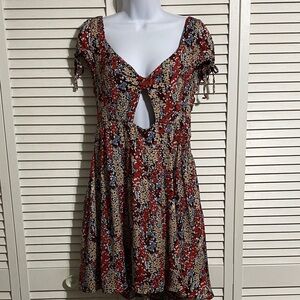 Free People Miss Right Cutout Skater Dress!